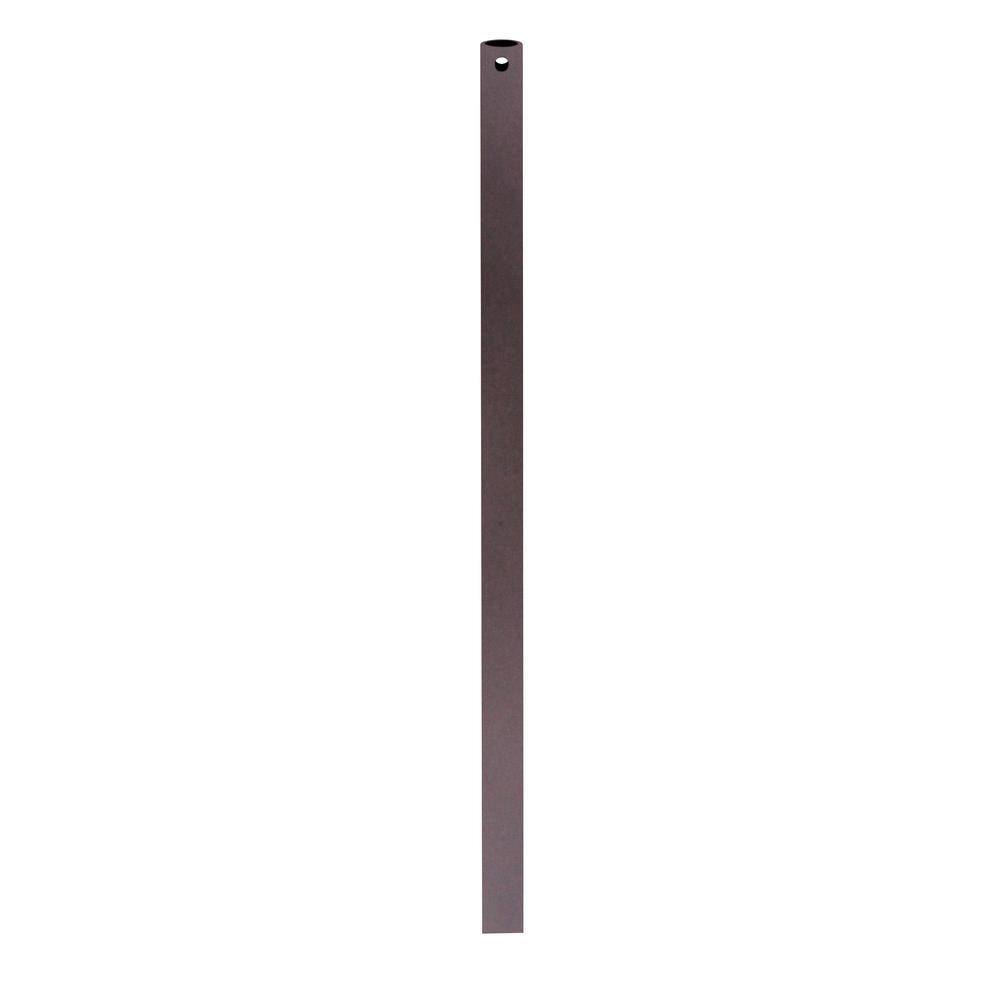36 in. Rustic Bronze Extension Downrod-QC0336024 - The Home Depot