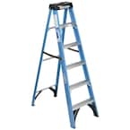 Werner FS106 6-Feet Fiberglass 250-lb Type I Step Ladder