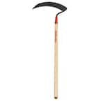 True Temper 12 in. Grass Hook with Wood Handle-2300300 - The Home Depot