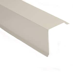 Metal Sales Gable Trim in White-4206030 - The Home Depot