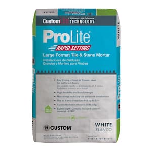 Custom Building Products ProLite White 30 lb. Rapid Setting Tile and