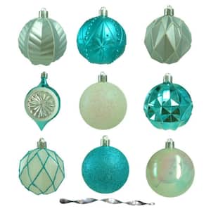 Martha Stewart Living Winter Wishes Shatter-Resistant Assorted Ornament ...