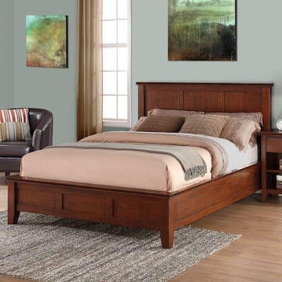 Wood Bed Frame Queen With Headboard - magicheft