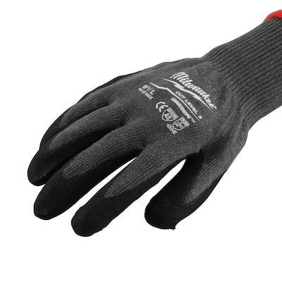 Gloves featuring a cut level 5 protection