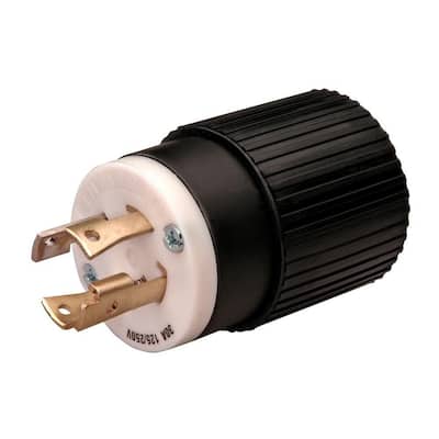 Reliance Controls Twist Lock 30-Amp 125/250-Volt Plug ... l14 20 wiring diagram 
