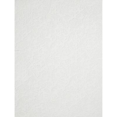 The Wallpaper Company 8 in. x 10 in. White Paintable Wallpaper Sample ...