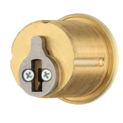 1-1/4" Gotham C9630SE Solid Brass Mortise Cylinders