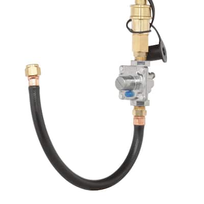 Natural gas conversion kit designed for a fast connection
