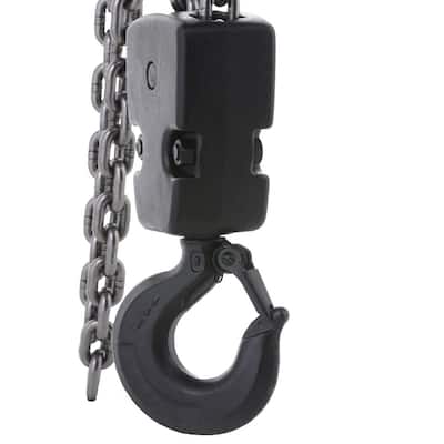 Electric chain hoist with a built-in magnetic brake