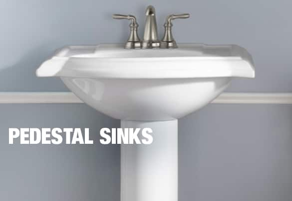 pedestal bathroom sinks at home depot