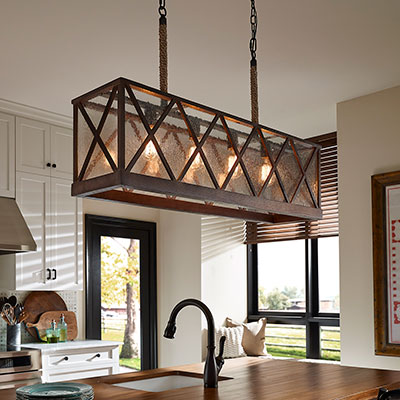 kitchen lighting fixtures & ideas at the home depot