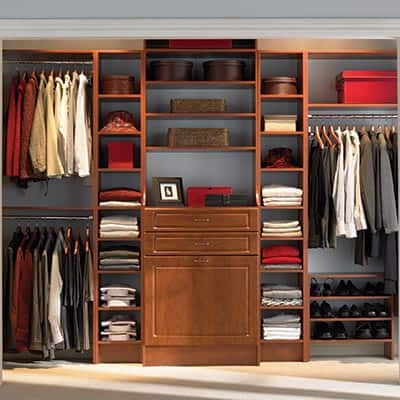 custom walk-in closet