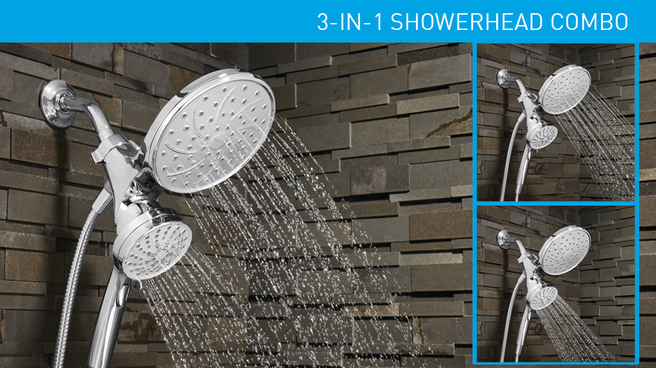 Three Showers in One