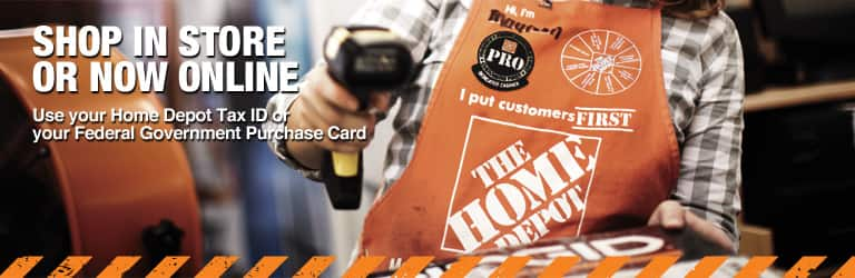 Tax Exempt Purchases for Professionals at The Home Depot