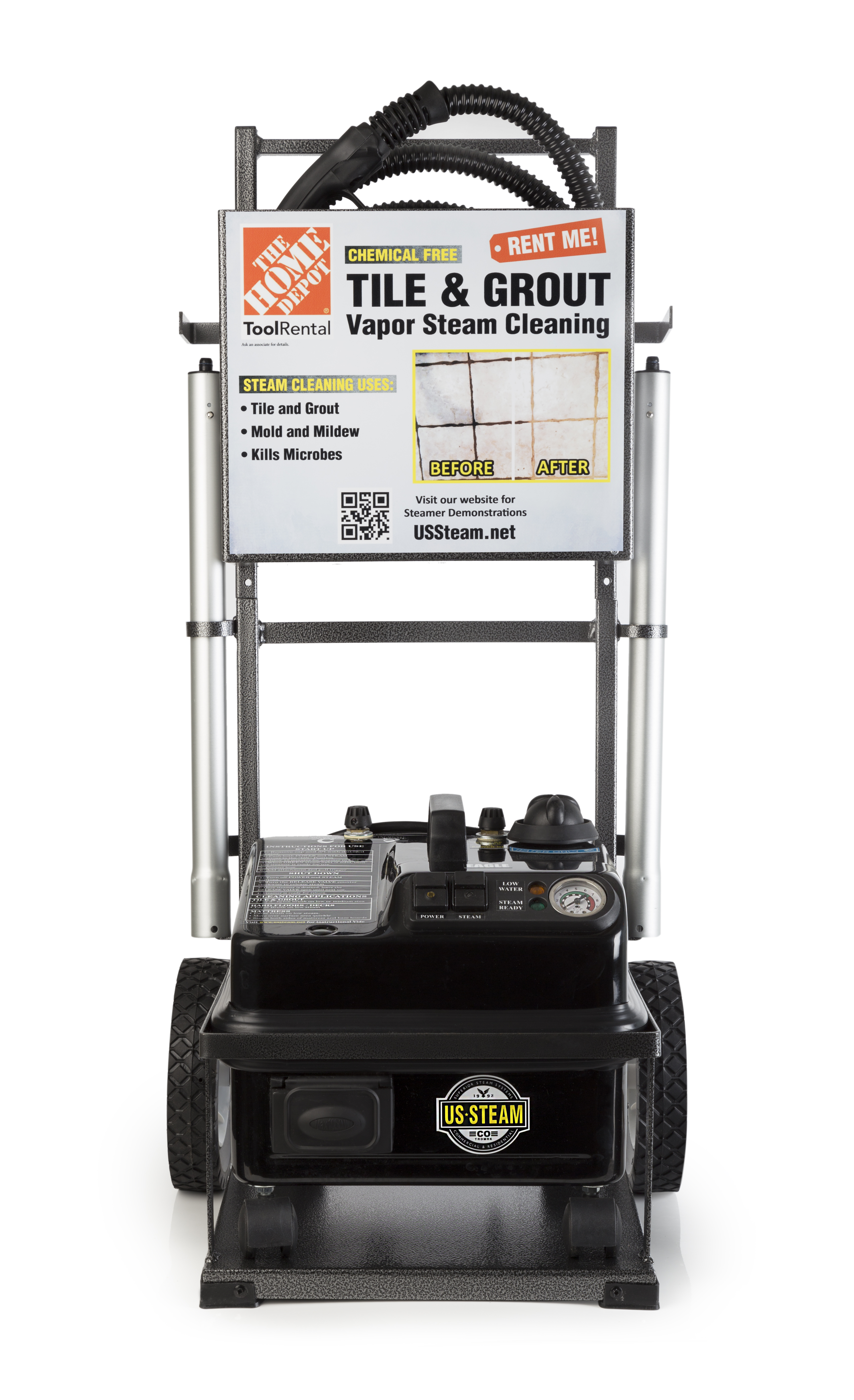 Tile and Grout Steam Cleaner