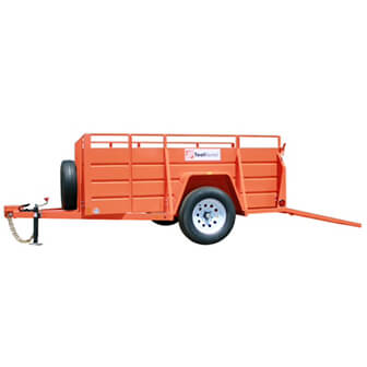 Solid Wall Trailer 5 X8 Rental The Home Depot