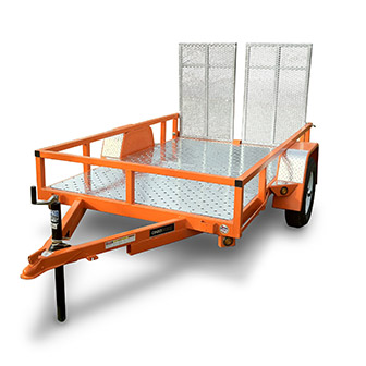 Channel Frame Trailer 5 X8 Rental The Home Depot